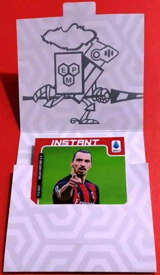 2020/21 Panini Instant - Lot of 10 limited cards of Zlatan Ibrahimović - AC Milan