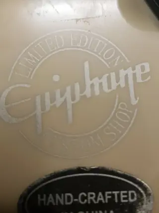 Epiphone - Custom shop Negative SG - Elektrische gitaar