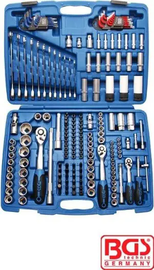 NIEUW BGS gereedschapsset (1/4) / (3/8) / (1/2) 218-delig