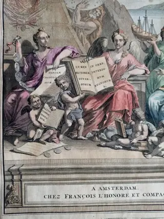 Titelpagina, x; H. A. Chatelain - Atlas Historique - 1701-1720