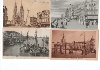 België - Kust - Ansichtkaarten (Groep van 124) - 1910-1960