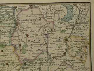 België; Nicolas de Fer - Païs Bas Catholique connues sous le nom de Flandre - 1681-1700