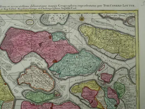 Nederland, Zeeland; Tobias Conrad Lotter - Zeelandiae Comitatus - 1761-1780