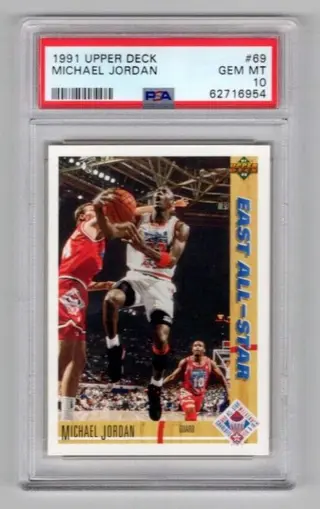 1991 Upper Deck - Michael Jordan #69 - PSA 10
