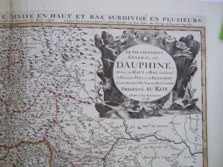 Frankrijk, Dauphine; Jaillot - Le Gouvernement General du Dauphine - 1681-1700