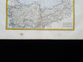 Turkije, Middle East, Asia Minor, Turkey, Ukraine, Crimea, Armenia, Georgia, Black Sea; Jean-Beptiste B. D'Anville - L'Asie Mineure - 1761-1780