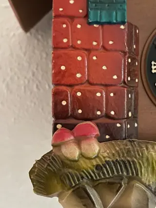 Hans en Grietje met de beweegbare Heks Koekoeksklok - Hout - 1960s