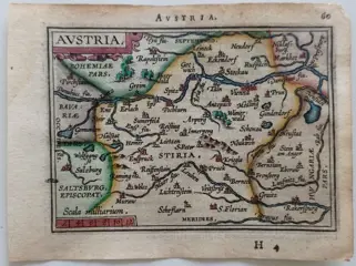 Europa, Austria; Ortelius / Vrients - Austria - 1602