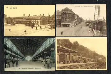 België - Ansichtkaarten (Set van 200) - 1900