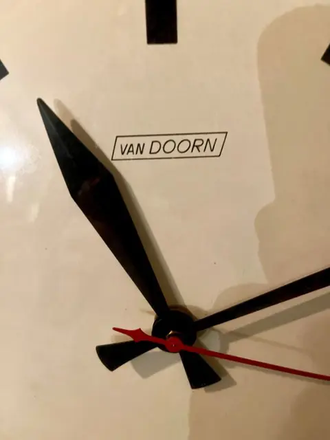 Wandklok - Legering - Midden 20e eeuw