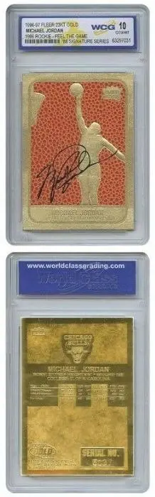 1996/97 Skybox - Michael Jordan - Kavel van 6 Gold Cards (23KT) - WCG 10