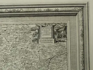 België, Hainaut, Namur; Pieter Vander Aa - Carte des Comtez de Hainaut de Namur et des Cambresis - 1701-1720