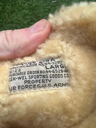 Verenigde Staten van Amerika - Rare set of USAAF WW2 A-9A Flying Gloves - B17 - Airgunner - Memphis Belle - Airforce - LARGE size!!! Beautiful condition, no reserve - 1944