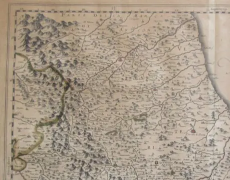Italië, Abruzzo; Johannes Blaeu - Abruzzo Citra ed Ultra - 1661-1680