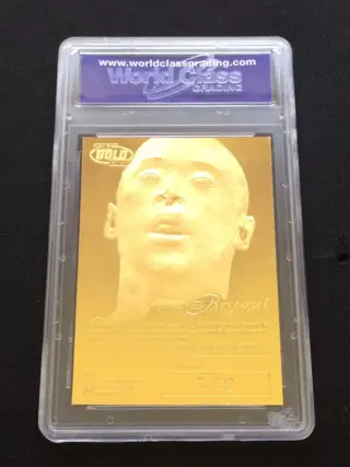 1996/97 Fleer Flair Showcase Legacy 23 KT Gold - Kobe Bryant - Rookie Feel The Game (Home) - WCG 10