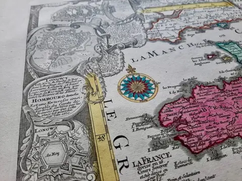 Frankrijk; T C Lotter - Le Royaume De France Et Les Conquetes De Louis De Grand - ca. 1760