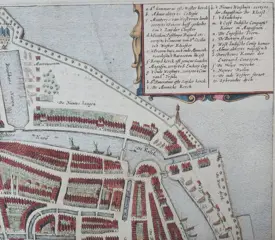 Nederland, Enkhuizen; J. Janssonius - Enchusa - 1657