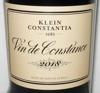 2018 Klein Constantia (Natural Sweet Wine) "Vin de Constance" - Cape South Coast - 2 Jennies (0.5L)