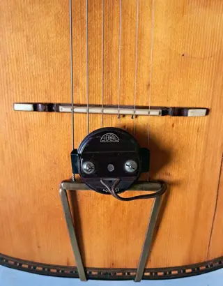 SILVESTRI - folk/manouche sicilienne électro-acoustique "GREG SLAP" 1930/40s - Akoestische gitaar - Italië