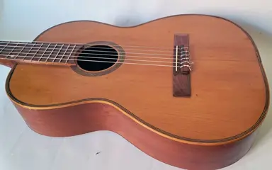 CACCETTA ABATE - classique sicilienne 1950s + housse ancienne en tissus - Akoestische gitaar - Italië