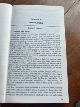Verenigde Staten van Amerika - RARE!!! US Army Manual ''Survival'' - Vietcong - POW Evasion -Airborne - Ranger - Special Forces - 1970