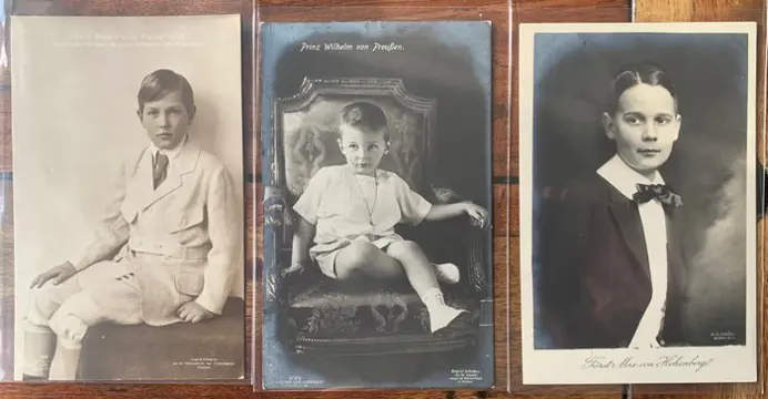 Royalty - Ansichtkaarten (Groep van 67) - 1900