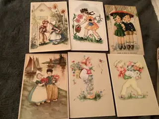 Fantasie - Ansichtkaarten (Collectie van 145) - 1917-1960