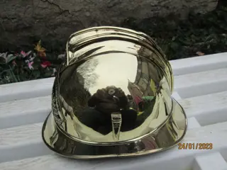 Frankrijk - brandweerman - Helm - 1895