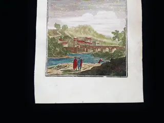 Hemelse kaart, Mappa Cosmografica, The Moon; Alain Manesson Mallet - La Lune - 1661-1680