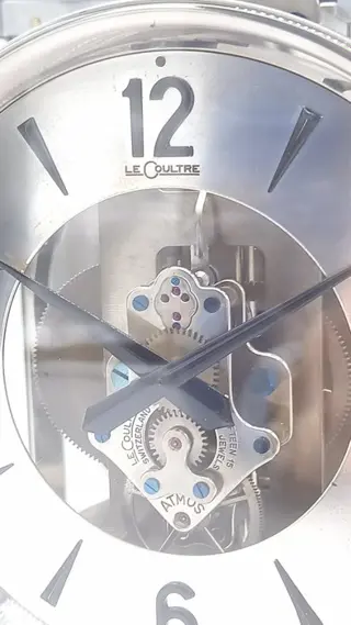 Atmos klok - Calibre 519, Jaeger LeCoultre - Messing, Vernikkeld - rond 1951