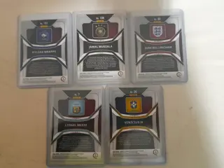 2022 Panini Prizm World Cup - Lot of 5 cards incl. Messi, Mbappé