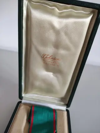 Italië - Decoratie in originele doos: RIDDER VAN DE REPUBLIEK (925 zilver)