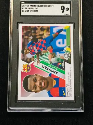 2019/20 Panini Liga Este - Ansu Fati - Rookie-kaart - SGC 9