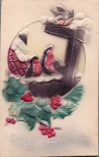 Fantasie, Partij ansichtkaarten met thema kerst,nieuwjaar, pasen en enkele pinksteren - Ansichtkaarten (Collectie van 95) - 1901