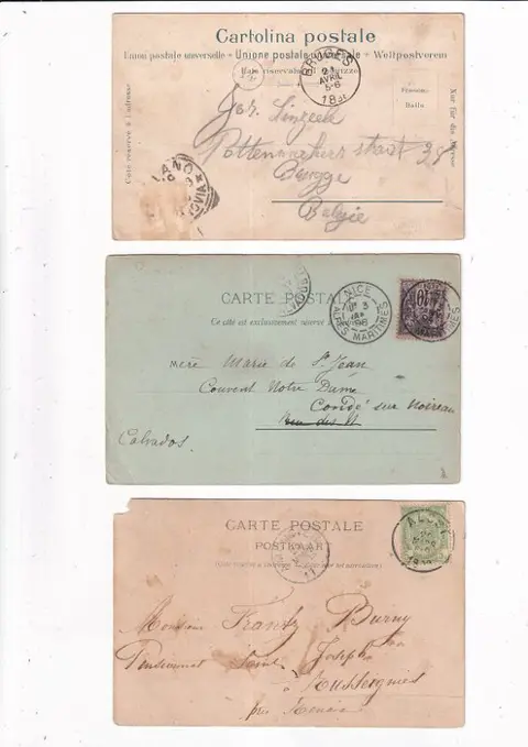 Italië - Ansichtkaarten (Collectie van 179) - 1888