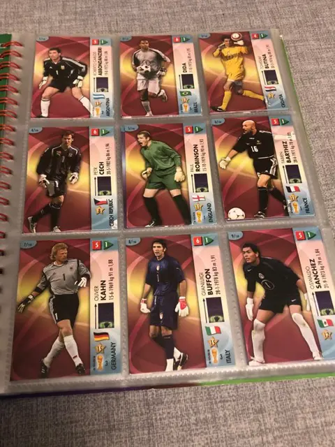 2006 Panini Goaaal! WC Germany 2006 Complete kaartenset + ringband