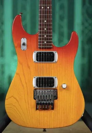 Floyd Rose Honey Burst Lumpy Built Prototype owned and played on stage by Richie Sambora (Bon Jovi) - Elektrische gitaar