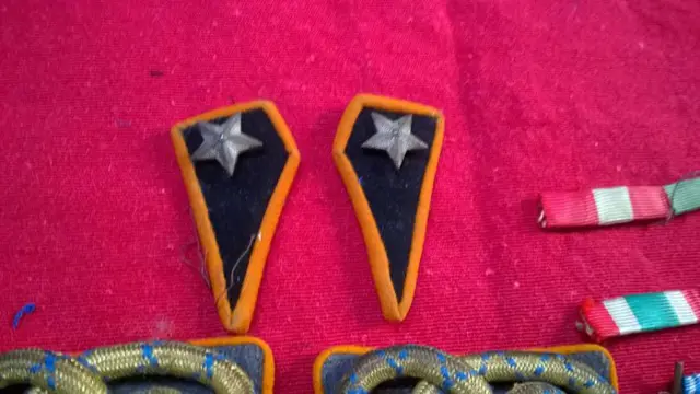 Italië - Artillerie - Complete medailletafel Kolonel Kustartillerie WO2