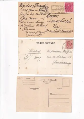 België - Tervuren - Ansichtkaarten (Collectie van 49) - 1902