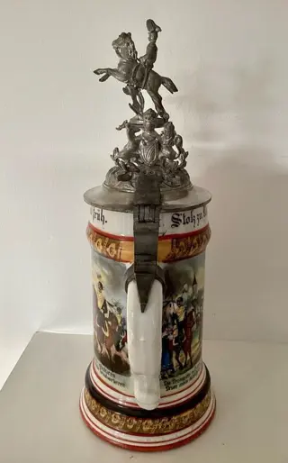 Duitsland - Ulanen-Regiment „König Wilhelm I.“ - Reservistenkrug - 1900