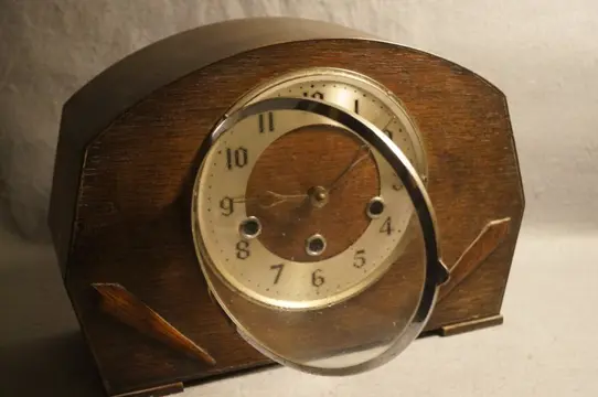 Westminster klokkenspel eikenhouten pendule, ca.1940 - Hout, Eiken - circa 1940