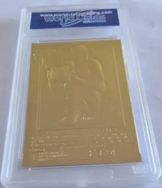 1996/97 Skybox EX-2000 - 23KT Gold - Kobe Bryant - Rookie - Paarse handtekening - Beperkte editie - WCG 10