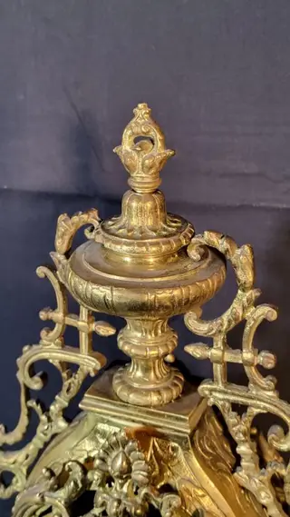 Bronzen vergulde franse top pendule, regency stijl 1890 top kwaliteit - Verguld brons - Eind 19e eeuw
