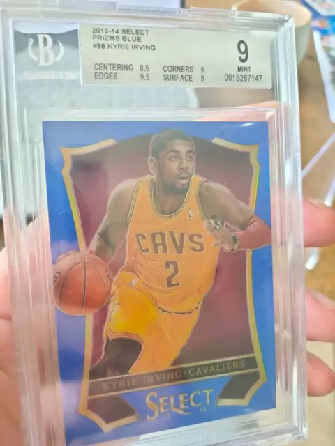 2013/14 Panini Select #98 Kyrie Irving - Prizms Blue /49 - BGS 9