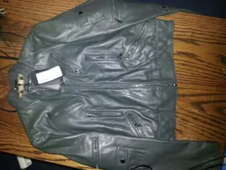 Leren d &amp; g jacket