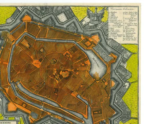Nederland, Middelburg; I. Tirion - Nieuwe Grondtekening Van Middelburg - 1751-1760