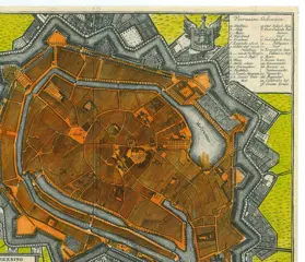 Nederland, Middelburg; I. Tirion - Nieuwe Grondtekening Van Middelburg - 1751-1760