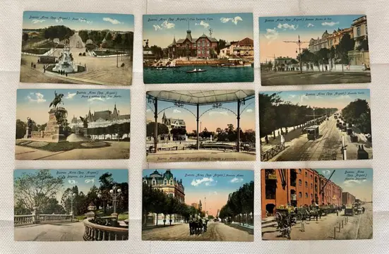 Argentinië - Stad en Landschap - Ansichtkaarten (Groep van 115) - 1915-1915