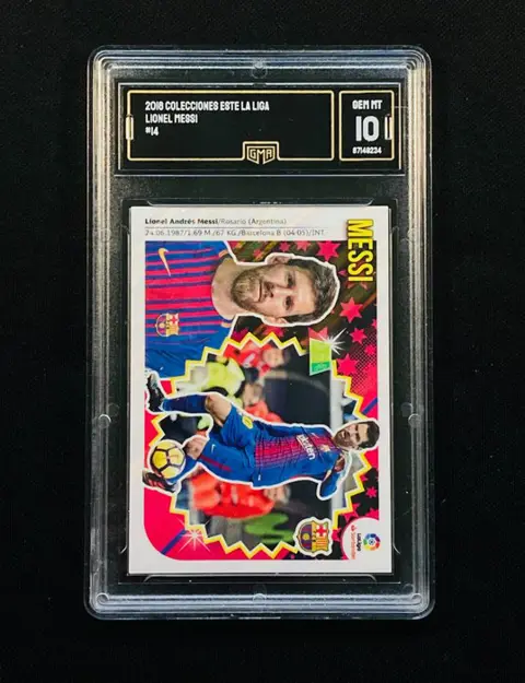 2018 Panini La Liga - Lionel Messi #14 - GMA 10