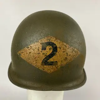 Leger/Infanterie - Helm, M1 2e bataljonskapitein
